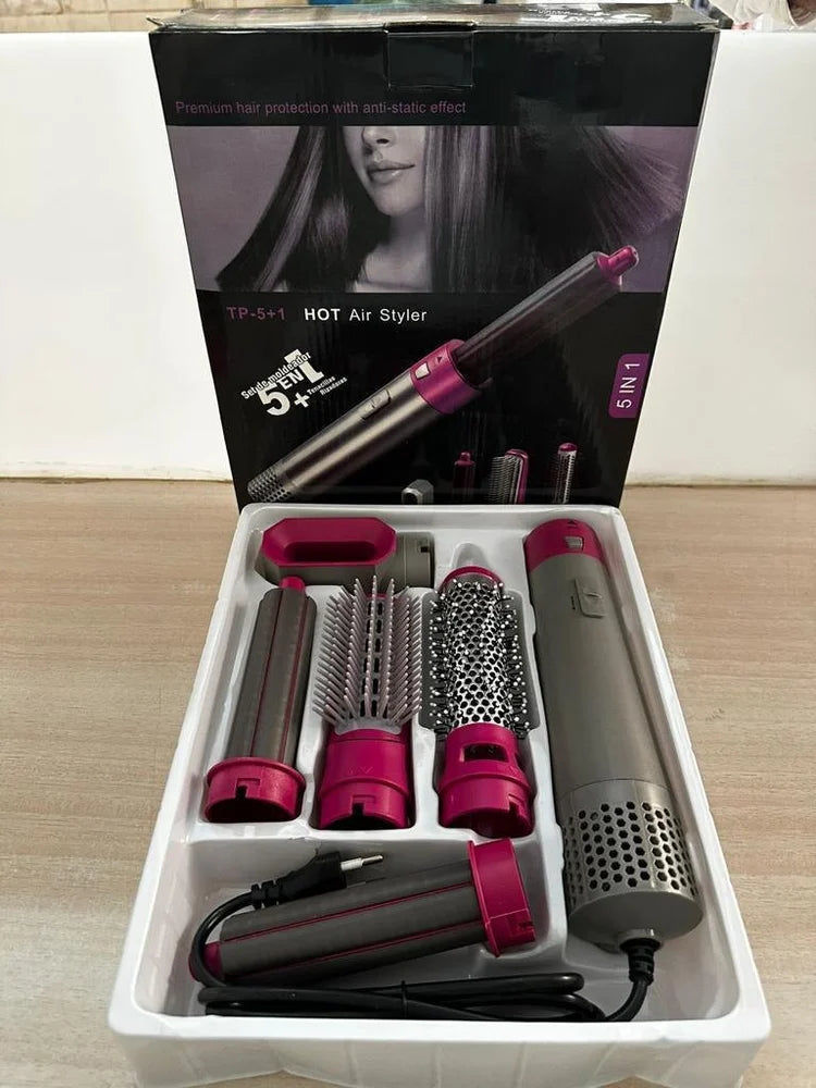 5 In 1 Hair Styling Brush