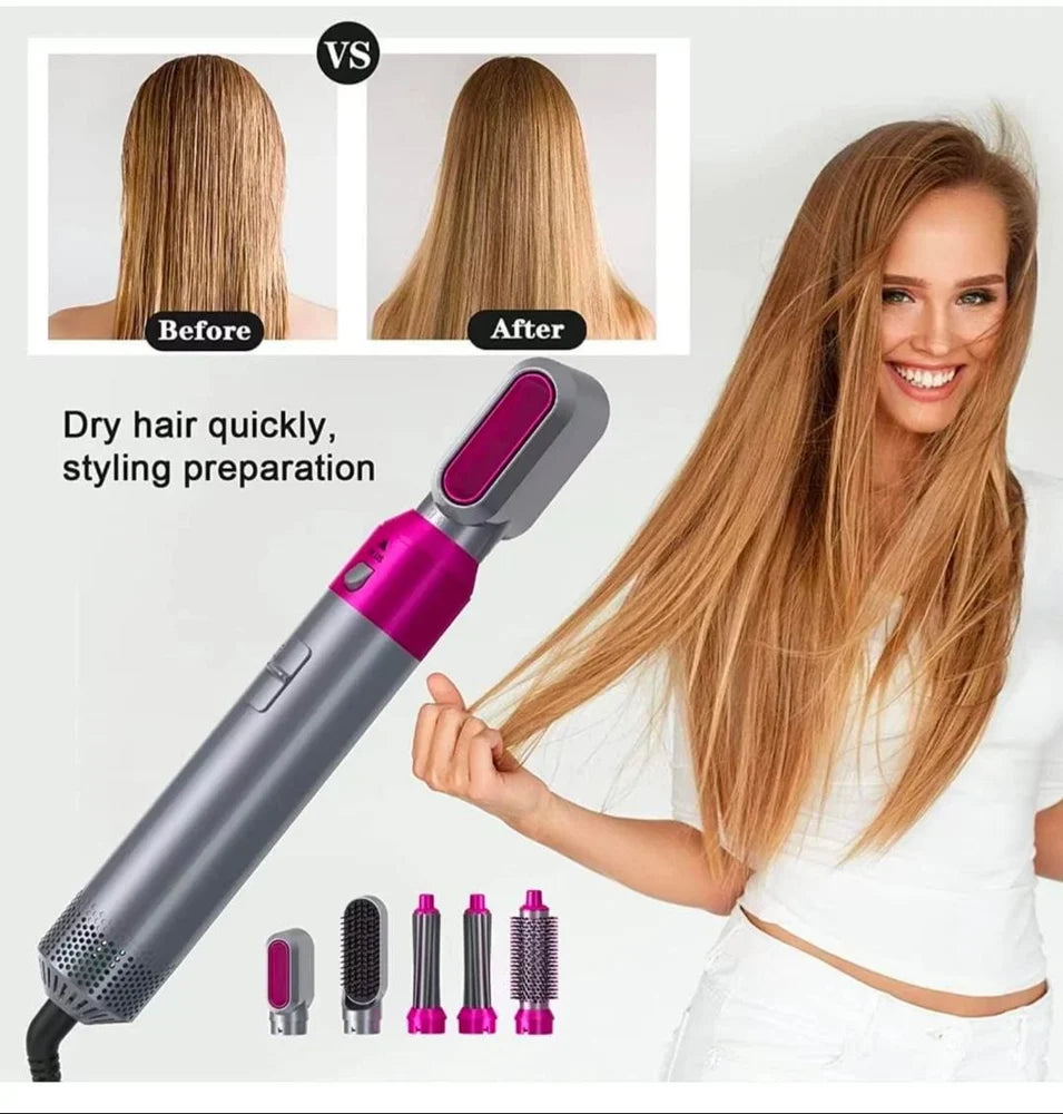 5 In 1 Hair Styling Brush